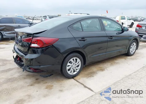 2019 Hyundai Elantra Se z USA, uszkodzony, nr VIN KMHD74LFXKU757791